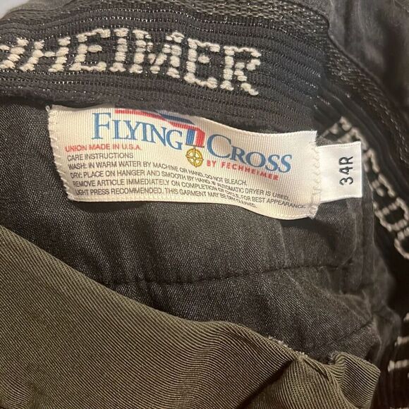 ✨FLYING CROSS MEN'S CDCR CLASS A LEGEND SZ 34R GREEN PANTS✨ - Picture 4 of 5